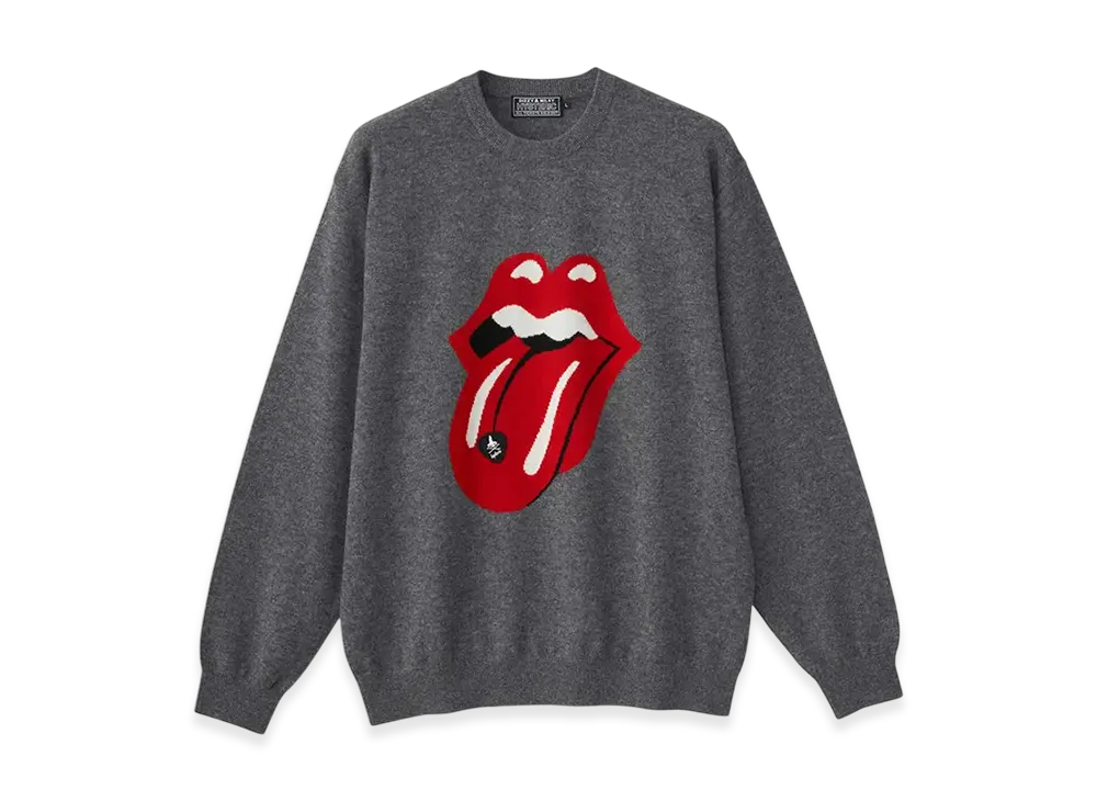 ヒステリックグラマー Rolling Stones コラボ 新品 L ニット ヒステリックグラマー Rolling Stones コラボ 新品 L ニット