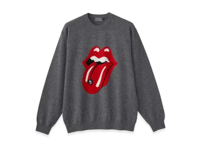 HYSTERIC GLAMOUR x THE ROLLING STONES Sweater "Gray"