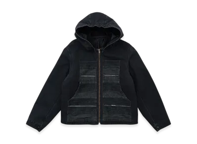 HYSTERIC GLAMOUR Hysteric Bootleg / Scratch Hooded Jacket "Black"