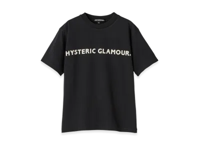 HYSTERIC GLAMOUR HYS Logo Tee "Black"