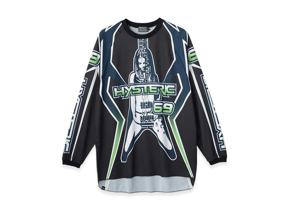 HYSTERIC GLAMOUR High Voltage Tee "Black"