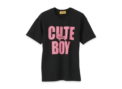 HYSTERIC GLAMOUR Cute Boy Tee "Black"