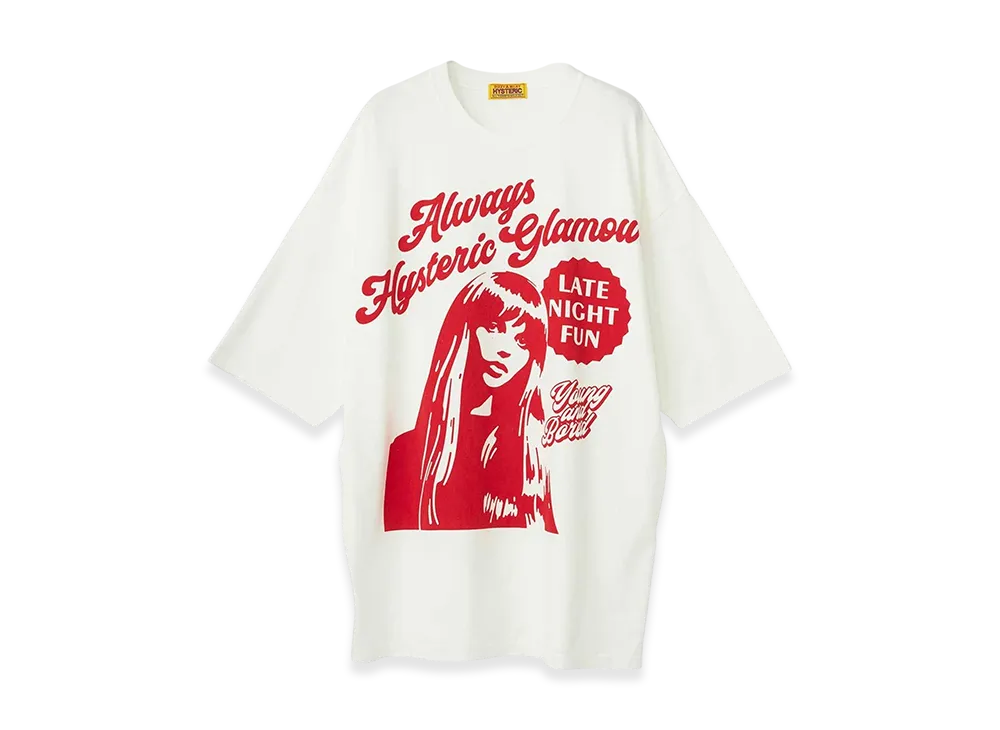 HYSTERIC GLAMOUR Always HG Dress "White"