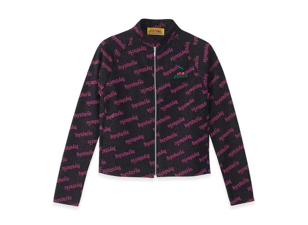 HYSTERIC GLAMOUR Cheery Embroidery Jacket "Black"