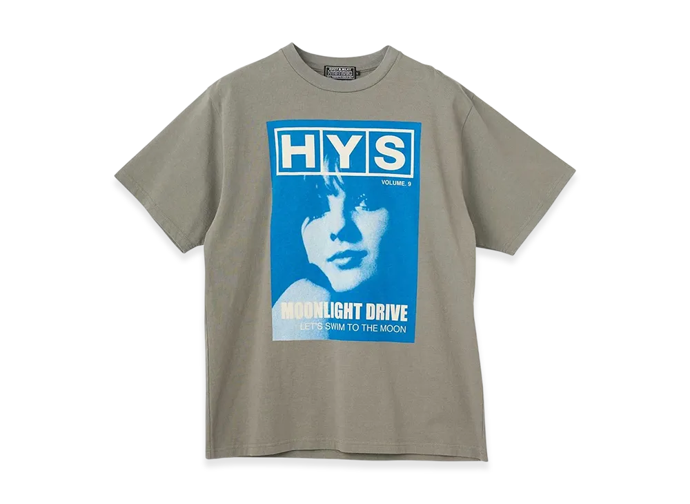 HYSTERIC GLAMOUR Moonlight Drive Tee "Khaki"