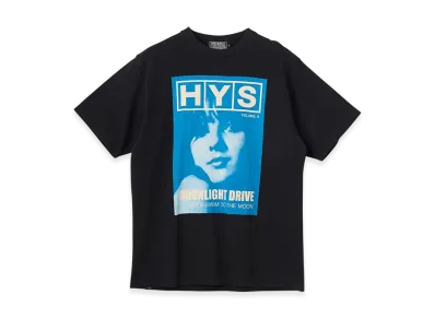 HYSTERIC GLAMOUR Moonlight Drive Tee "Black"