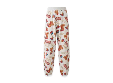 HYSTERIC GLAMOUR Hysteric Records Pattern Sweat Pants "Gray"