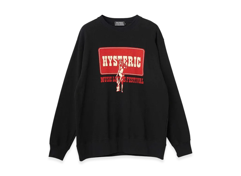 HYSTERIC GLAMOUR Music Lovers Festival Tee 
