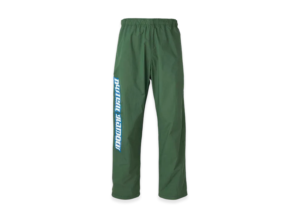 HYSTERIC GLAMOUR Fast Logo Track Pants "Green"