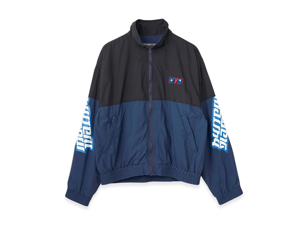 HYSTERIC GLAMOUR Fast Star Stand Collar Blouson "Navy"