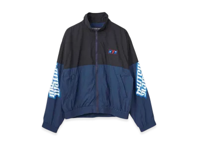 HYSTERIC GLAMOUR Fast Star Stand Collar Blouson "Navy"