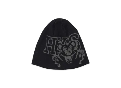 HYSTERIC GLAMOUR Fire Bear Beanie "Black"