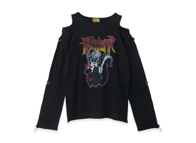 HYSTERIC GLAMOUR HG Metal Skunk Pullover "Black"