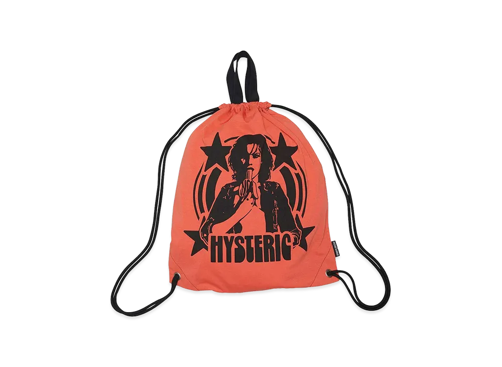 HYSTERIC GLAMOUR Woman Banana Knapsack "Orange"