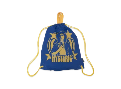 HYSTERIC GLAMOUR Woman Banana Knapsack "Navy"