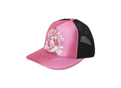 HYSTERIC GLAMOUR Hysteric Cherry Glossy Mesh Cap "Pink"