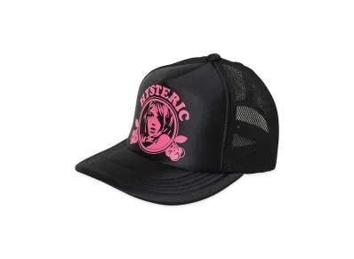 HYSTERIC GLAMOUR Hysteric Cherry Glossy Mesh Cap "Black"