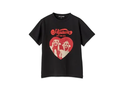 HYSTERIC GLAMOUR Kids Hysteric Heart Tee "Black"