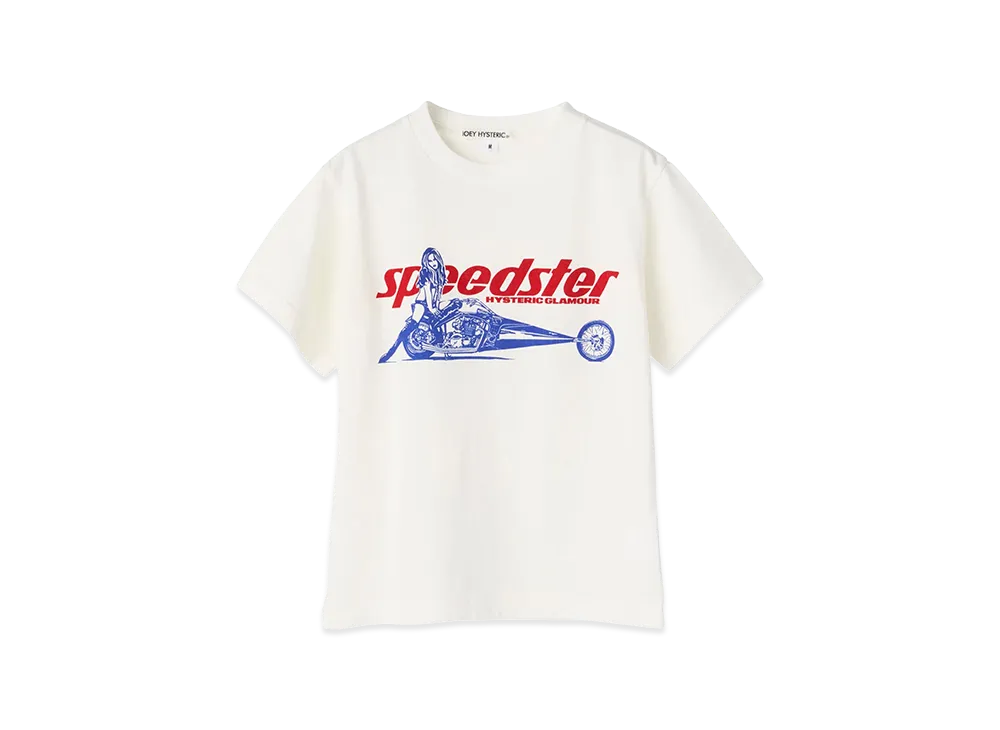 HYSTERIC GLAMOUR Kids Speedster Tee "White"