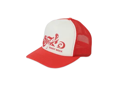 HYSTERIC GLAMOUR Enjoy Rock Mesh Cap "Red"