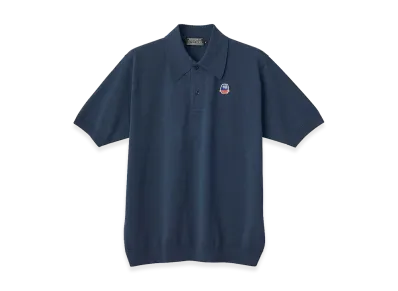 HYSTERIC GLAMOUR Multi Woman Patch Polo Shirt "Navy"