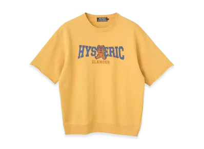 HYSTERIC GLAMOUR Firebear College Sweatshirts "Yellow"