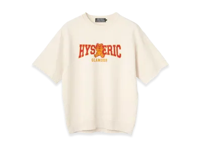 HYSTERIC GLAMOUR Firebear College Sweatshirts "White"