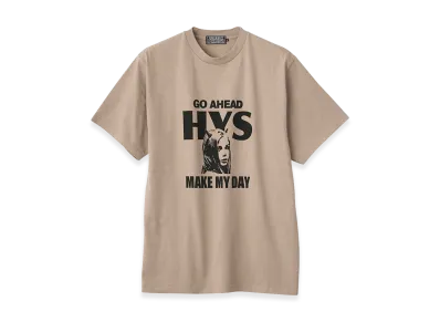 HYSTERIC GLAMOUR Make My Day Tee "Beige"