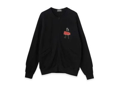 HYSTERIC GLAMOUR Vixen Girl Collarless Jacket "Black"