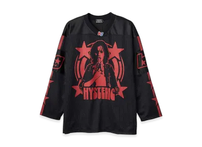 HYSTERIC GLAMOUR Banana Girl Hockey Shirt "Black"