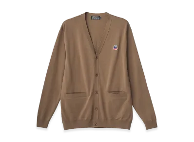 HYSTERIC GLAMOUR Multi Woman Patch Cardigan "Brown"