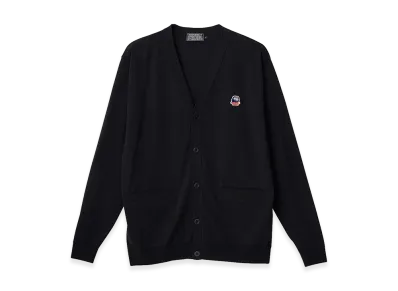 HYSTERIC GLAMOUR Multi Woman Patch Cardigan "Black"