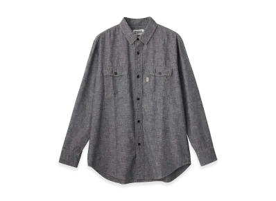 HYSTERIC GLAMOUR Let's Go Crazy Embroidered Western Shirt "Black"