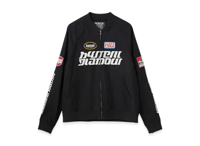 HYSTERIC GLAMOUR Sound Experience Ribbed Blouson "Black"
