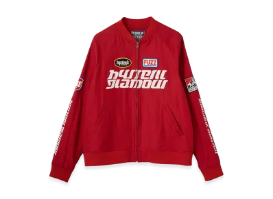HYSTERIC GLAMOUR Sound Experience Ribbed Blouson "Red"