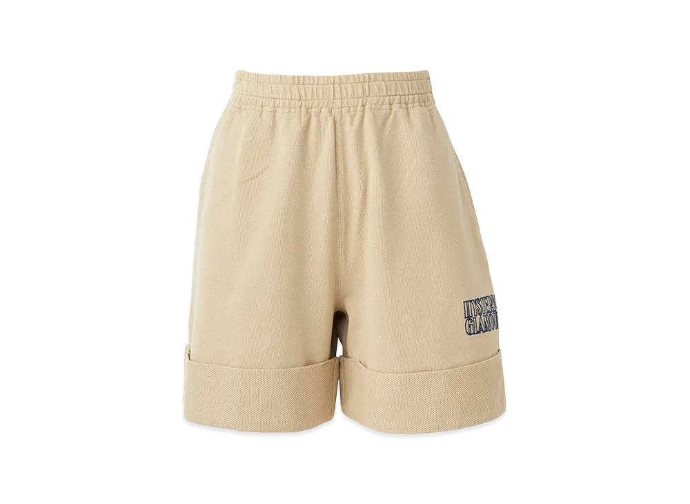 HYSTERIC GLAMOUR Hysteric Embroidered Shorts "Beige"