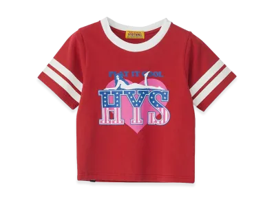 HYSTERIC GLAMOUR Play It Cool Tee "Red"