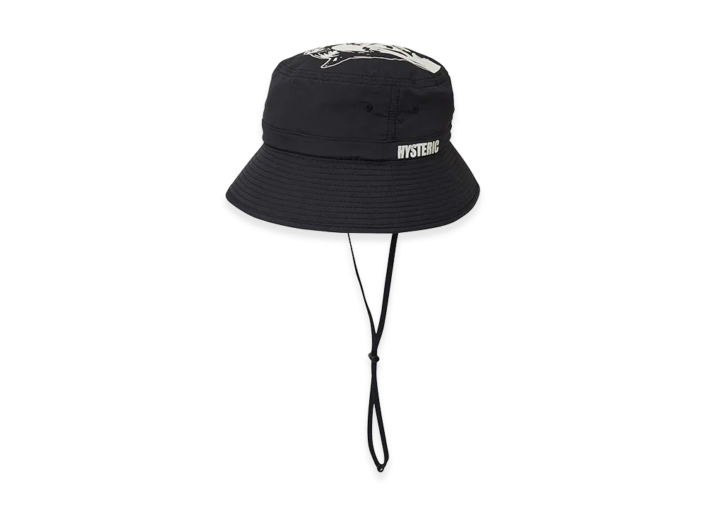 HYSTERIC GLAMOUR See No Evil Adventure Hat "Black"