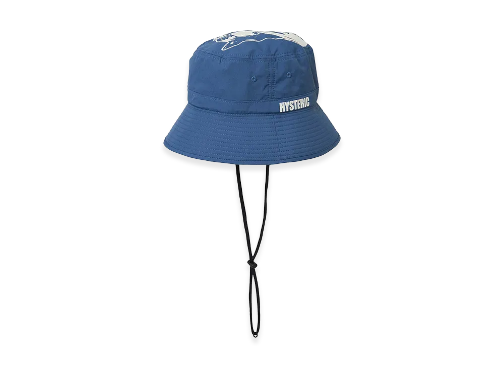 HYSTERIC GLAMOUR See No Evil Adventure Hat "Navy"