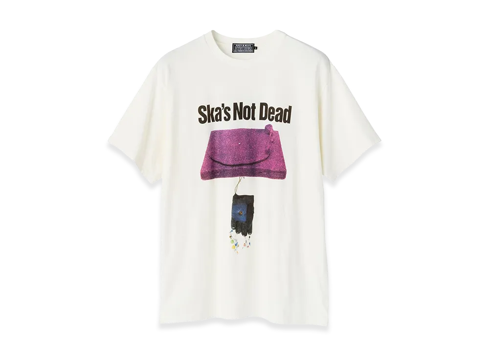 HYSTERIC GLAMOUR Jim Lambie/Ska's Not Dead Tee "White"