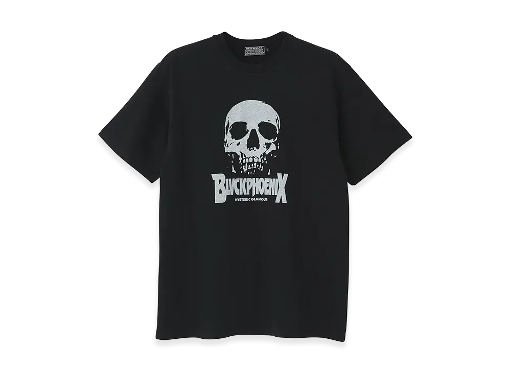 HYSTERIC GLAMOUR x BLVCKPHOENIX HG Skull Tee "Black"