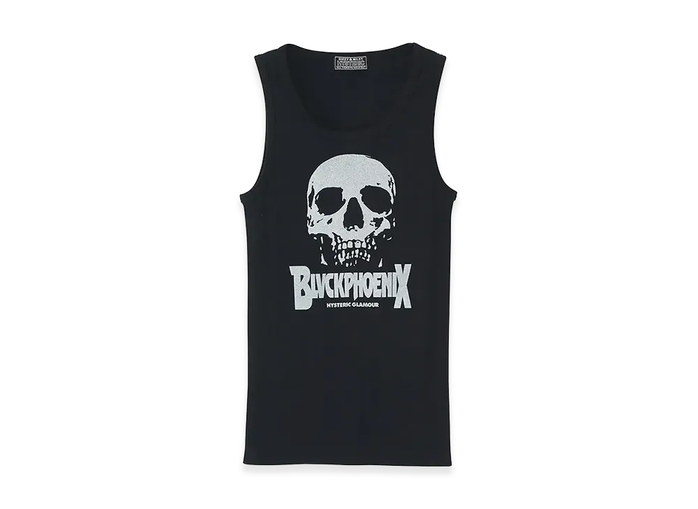 HYSTERIC GLAMOUR x BLVCKPHOENIX HG Skull Tanktop "Black"