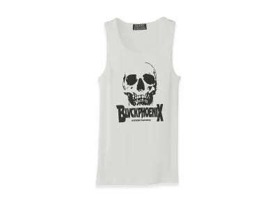 HYSTERIC GLAMOUR x BLVCKPHOENIX HG Skull Tanktop "White"
