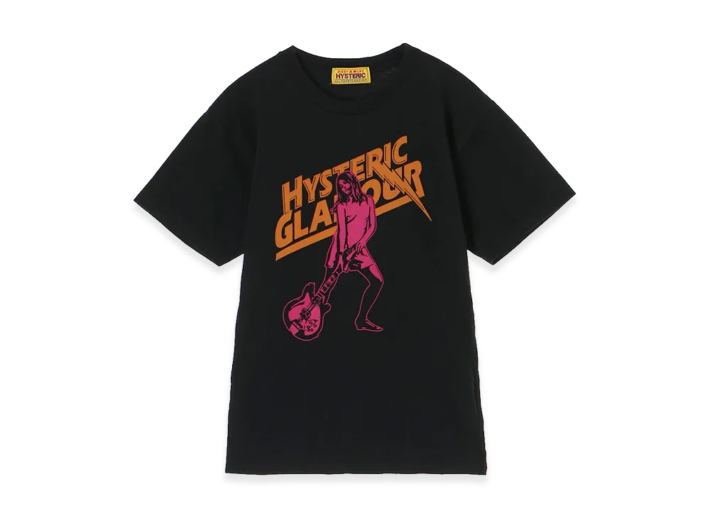 HYSTERIC GLAMOUR Women's Hysteric Lightning Tee "Black"