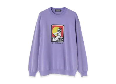HYSTERIC GLAMOUR Hysteric Sun Girl Sweater "Purple"