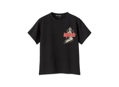 HYSTERIC GLAMOUR HYS Flare Logo Tee "Black"