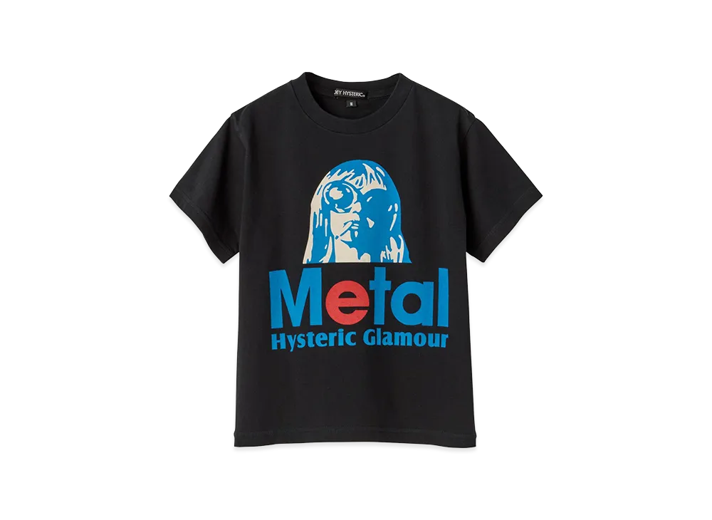 HYSTERIC GLAMOUR Metal Tee "Black"