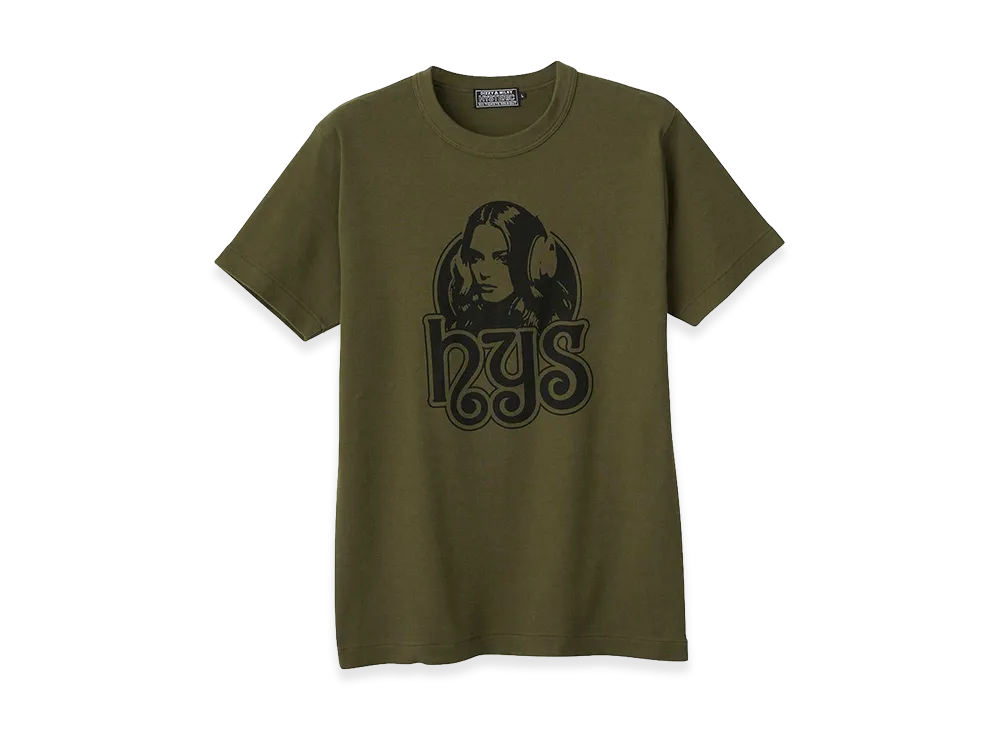 HYSTERIC GLAMOUR Future Days Tee "Khaki"