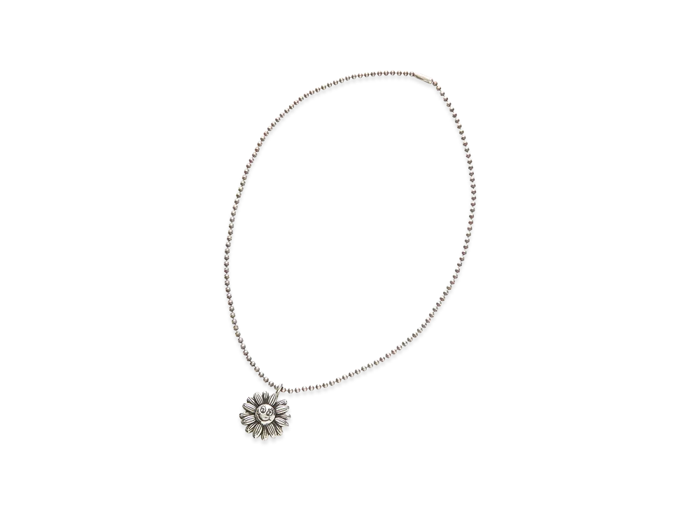 HYSTERIC GLAMOUR Women's Flower Power Necklace "Silver"
