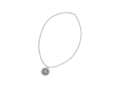 HYSTERIC GLAMOUR Women's Flower Power Necklace "Silver"